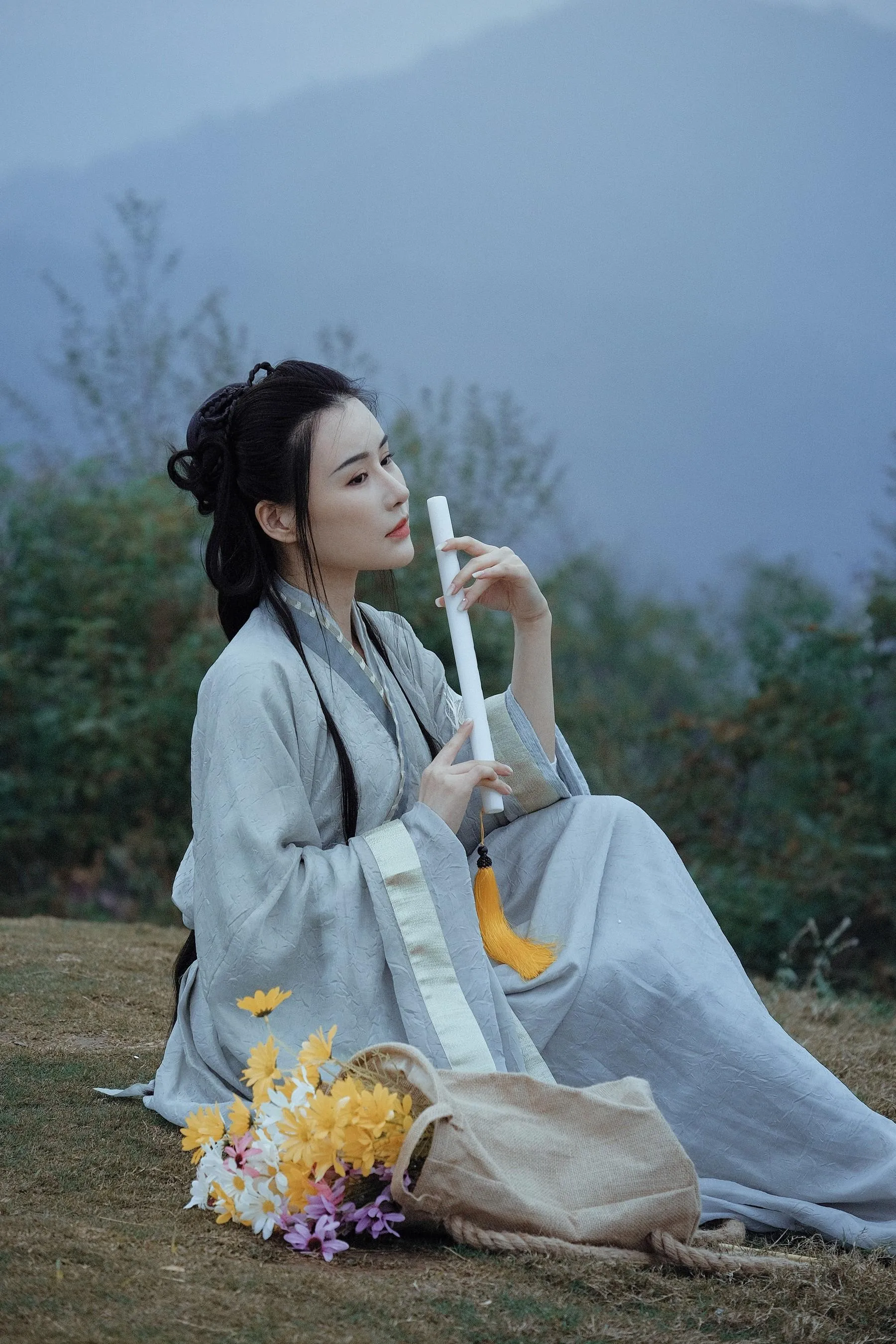 [YITUYU艺图语]2022.02.22 远山无月见秋灯 雅熙 [26P]插图7